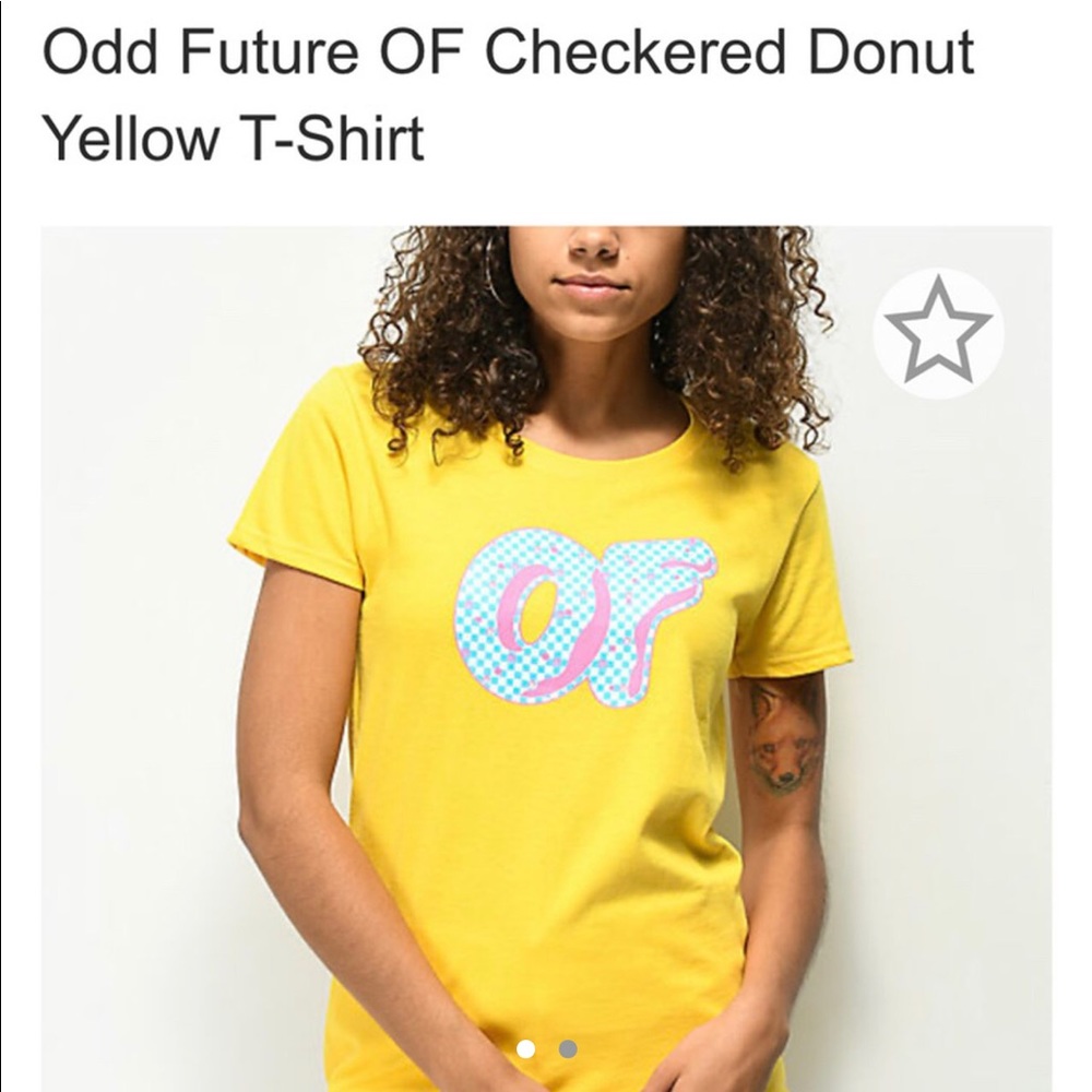 Odd Future Checkered Donut T-Shirt!